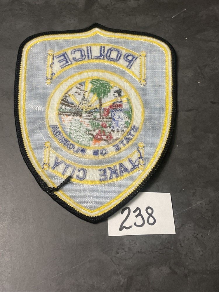 Lake City FL Police Patch -238