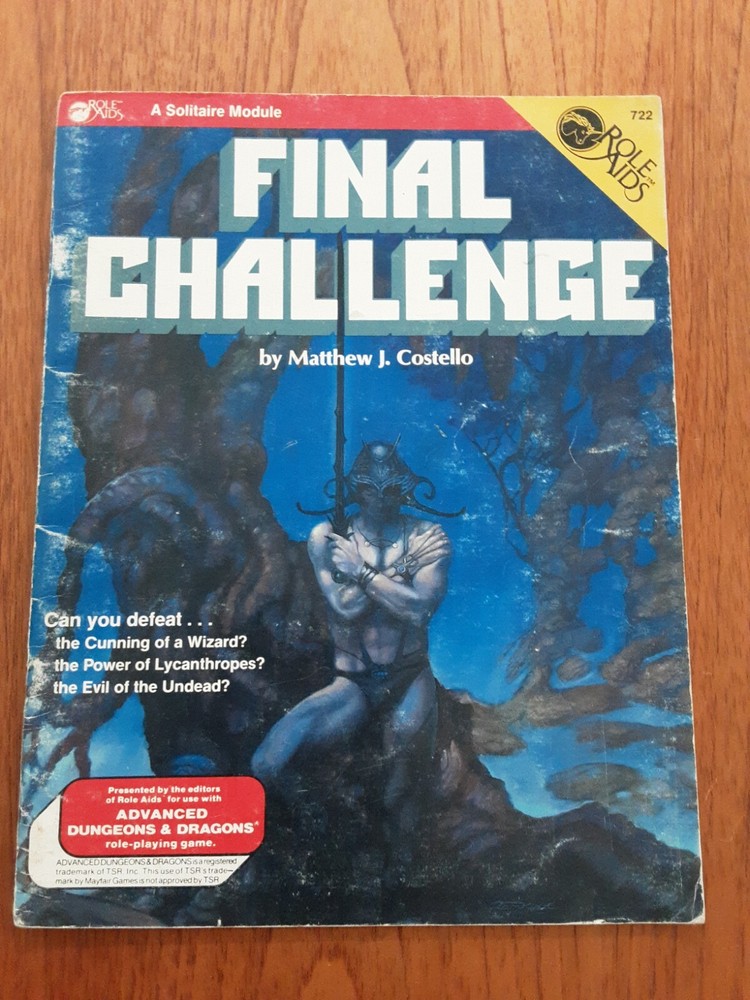 Mayfair Games / Role Aids: 1E AD&D Module - FINAL CHALLENGE