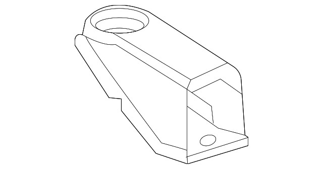 Genuine GM Driver Side Radiator Lower Bracket 84551986