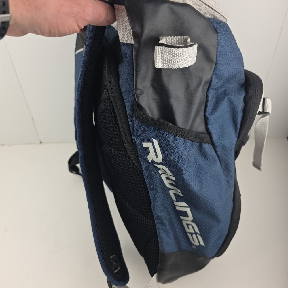 Rawlings Velo Baseball/Softball Backpack Navy Blue-Very Clean