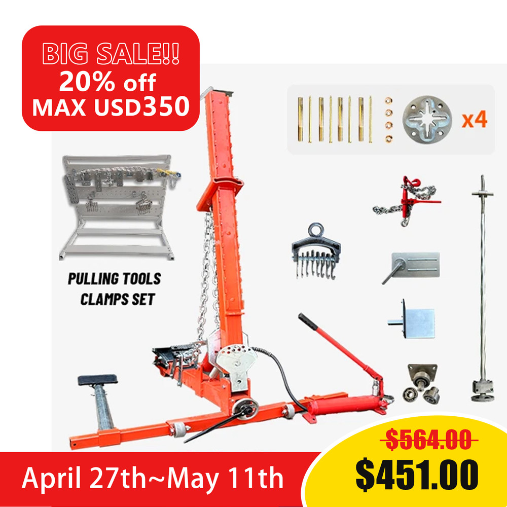 Auto Body Frame Puller Straightener Tools Body Frame Straightener Pulling Tower