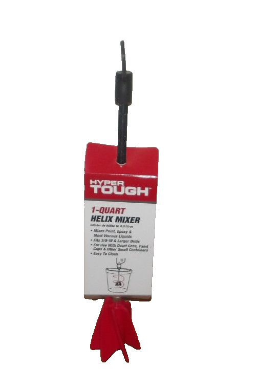 Hyper Tough 1-Quart Helix Paint Mixer