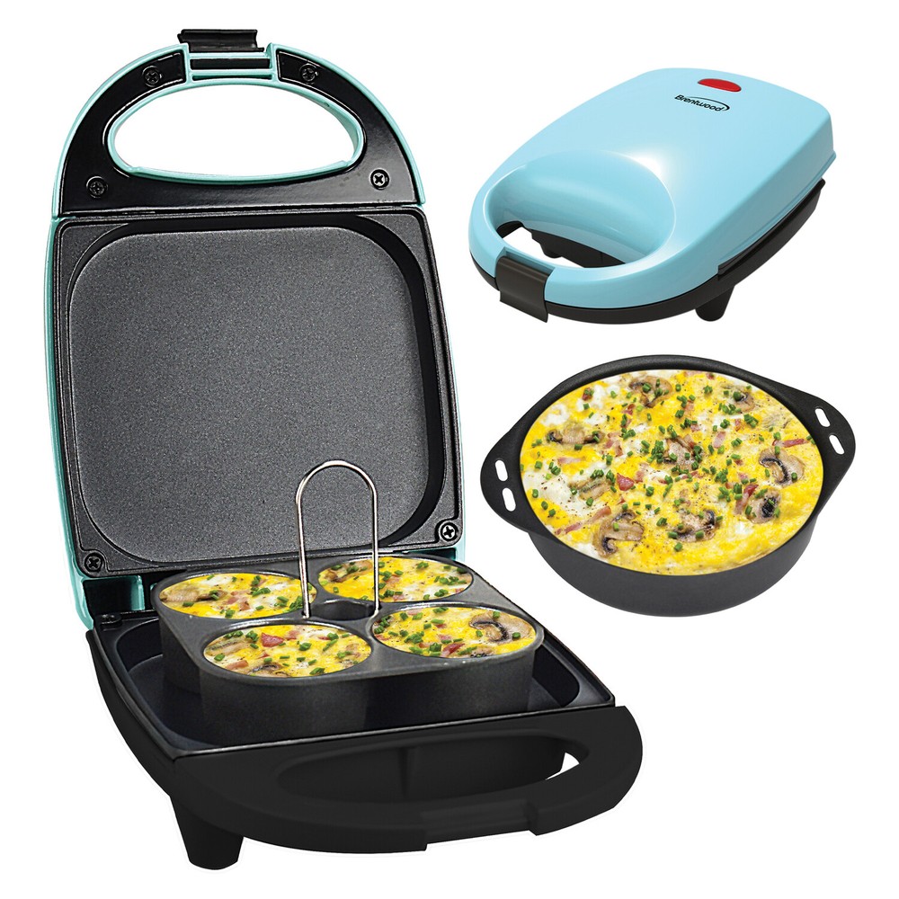 530-Watt Mini Sous Vide-Style Egg Bite Maker (Blue)