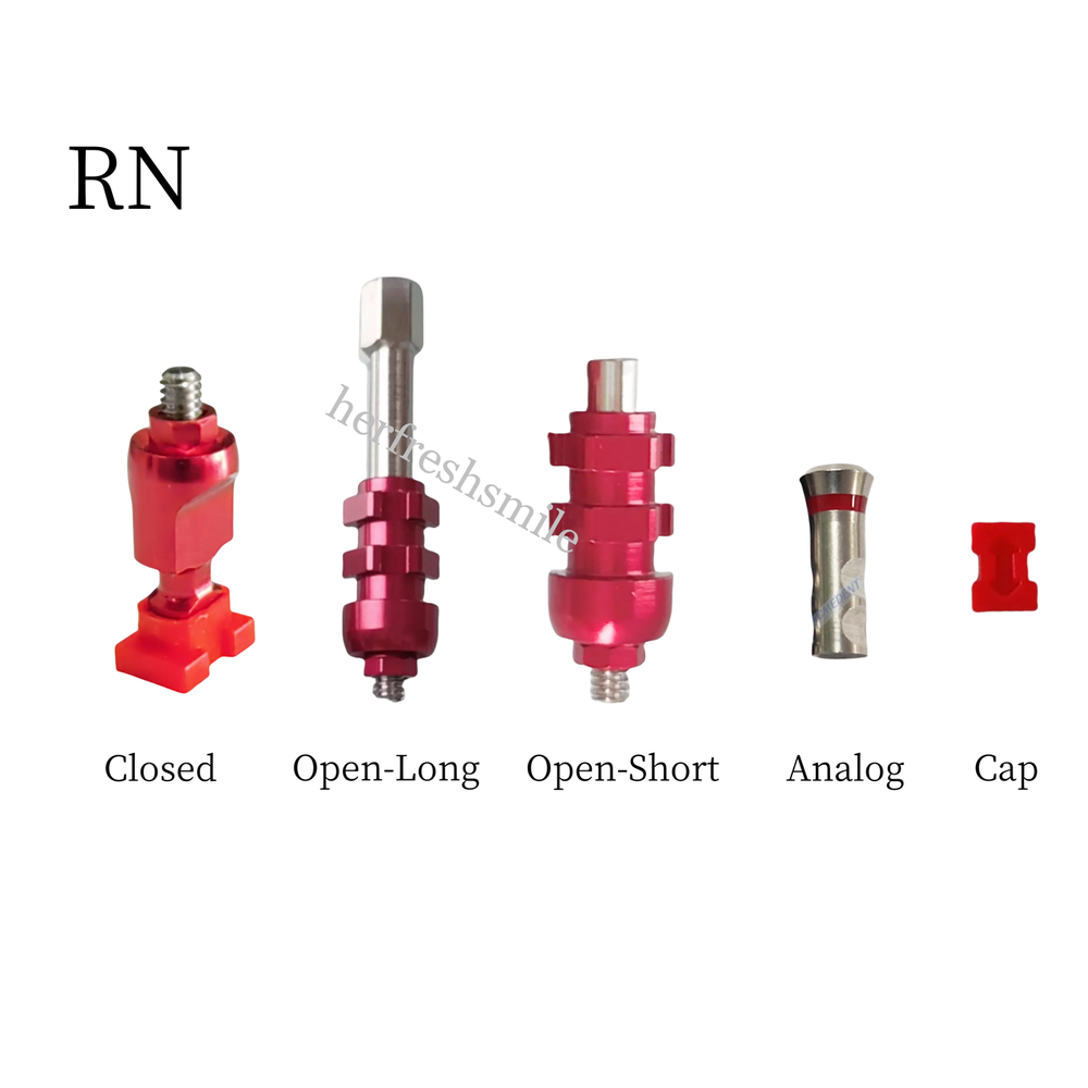 RN Dental Transfer Open/Closed Tray Plastic Impression Coping