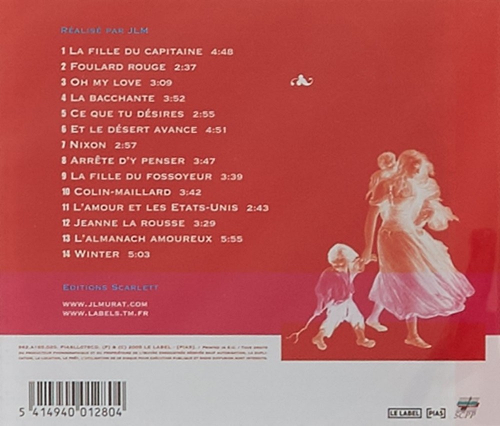 Jean Louis Murat Moscou (CD)