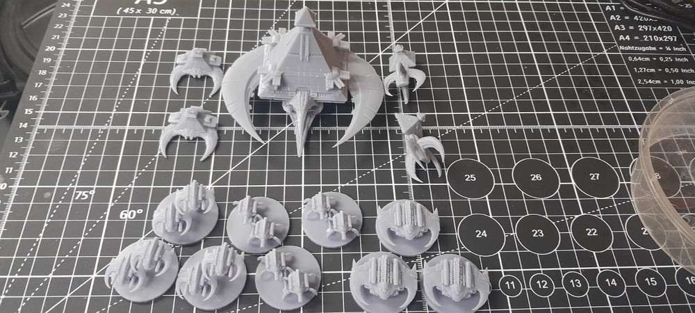 Grimdark Warfleets Robot legion fleets, OPR,