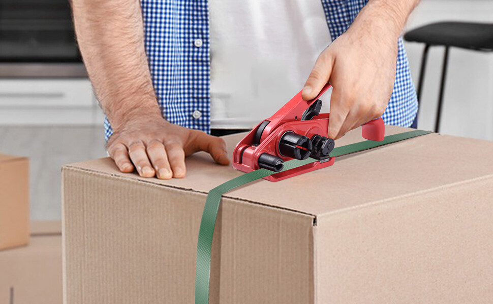 Banding Strapping Kit Multipurpose Packaging Tool Strapping Tensioner 2000ft