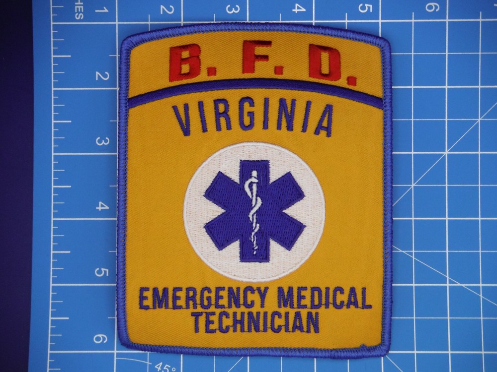 Virginia BFD Emergency Medical Technician patch