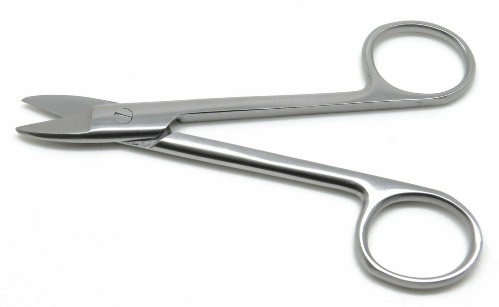 Straight Crown Scissors 4.5" Wire Cutting Steel Instruments