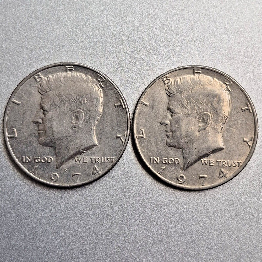1974 P & D Kennedy Half Dollar