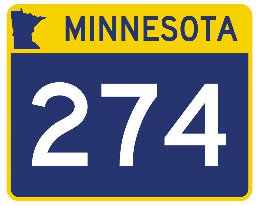 Minnesota State Highway 274 Sticker Decal