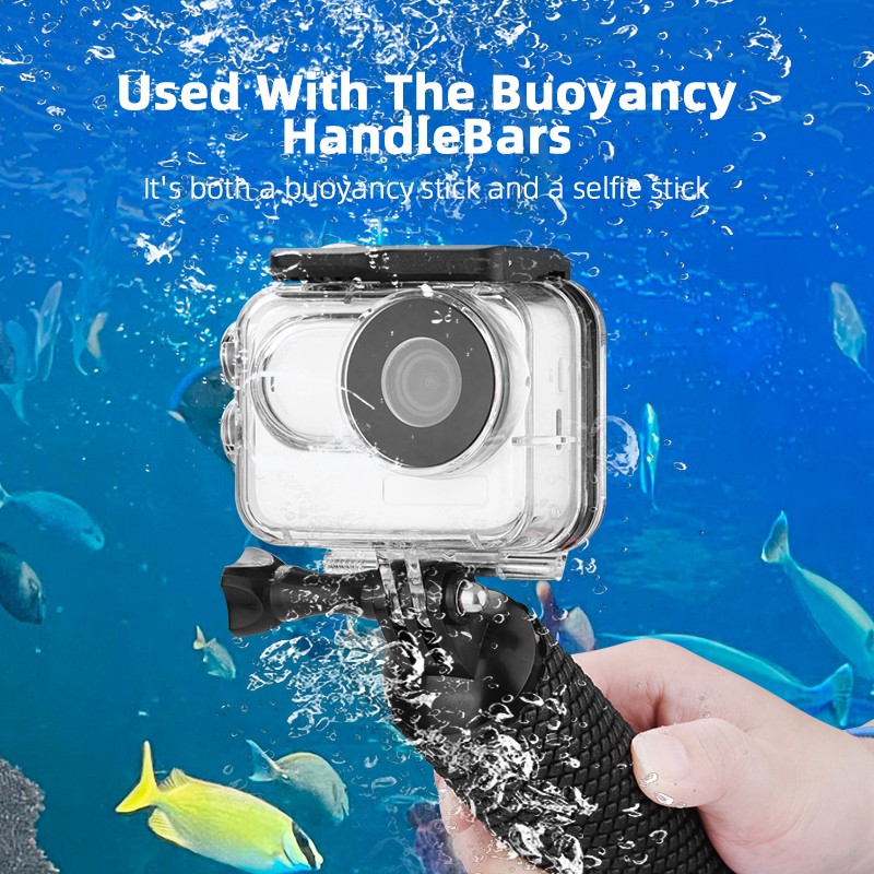 60M Camera Underwater Case Surfing Diving Housing Shell For Insta360 GO 3