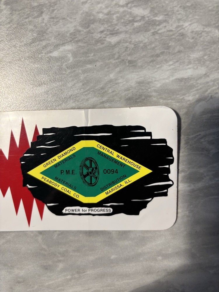 coal mining stickers(2026 Listing) Nice Peabody