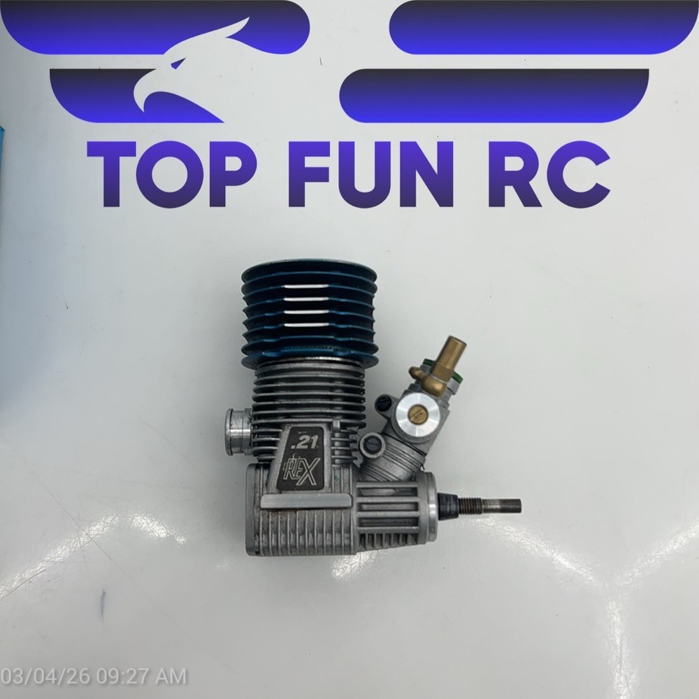 NOVAROSSI REX .21 HIGH PERFORMANCE 2-STROKE NITRO ENGINE FOR 1/8 SCALE BUGGIES