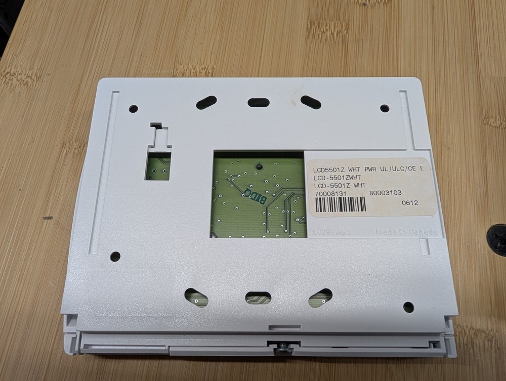 DSC LCD5501Z WHT PowerSeries LCD Keypad