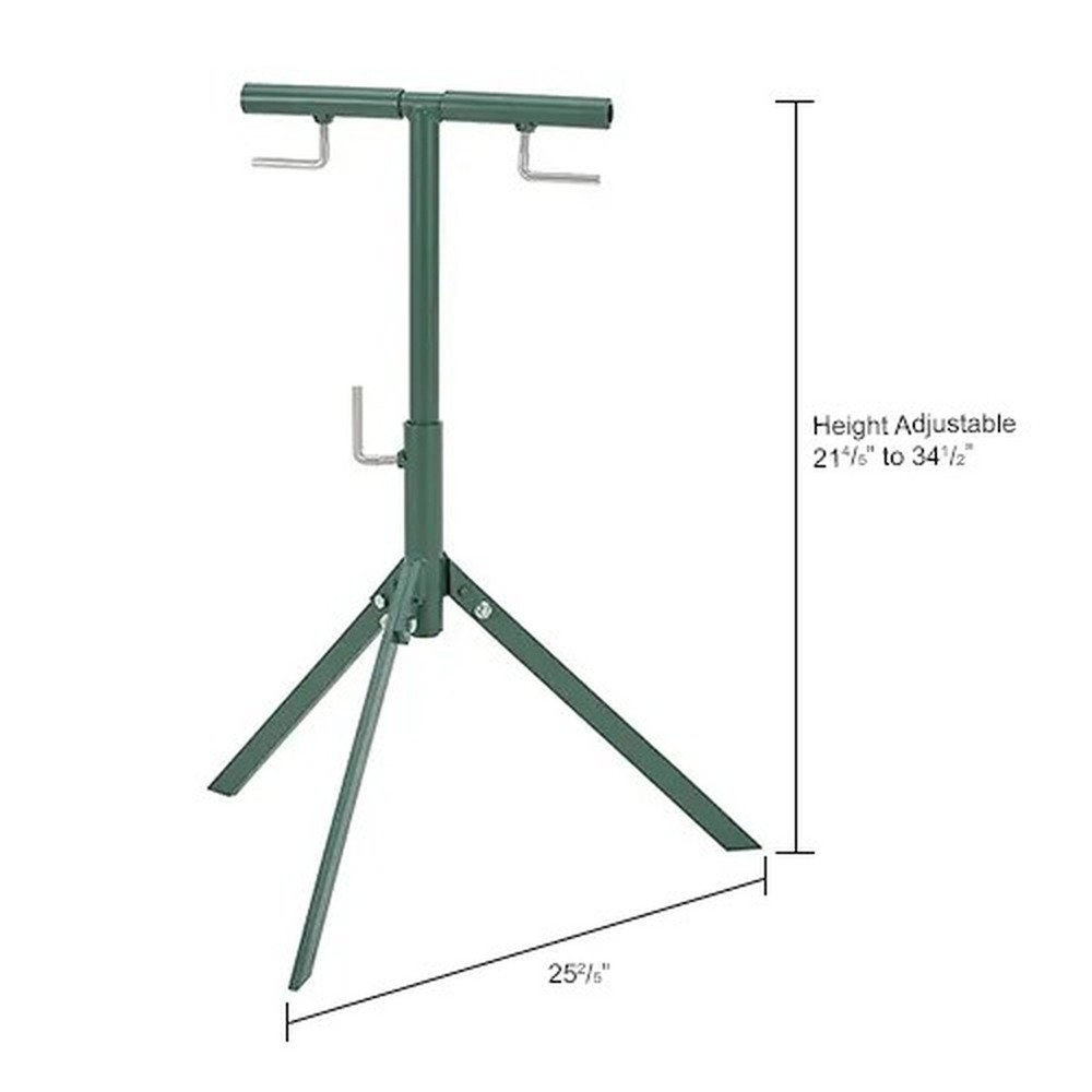Tripod Stand for Gravity Skate Wheel Conveyors, Adjustable Height and Width