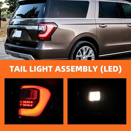 Tail Light Assembly Passenger Side Compatible with 2018-2021 Expedition Right