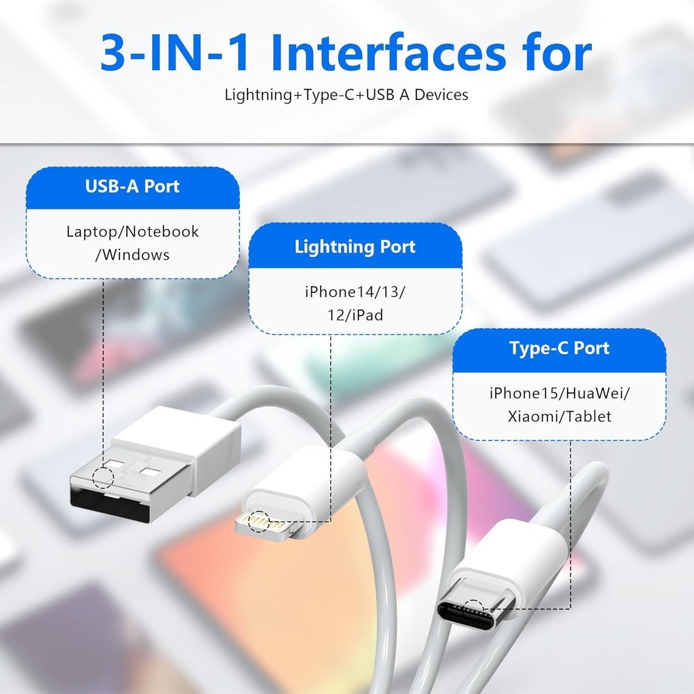 Compact Multi-Port SD/TF Card Reader - Fast Transfer for iPhone & Mac Users