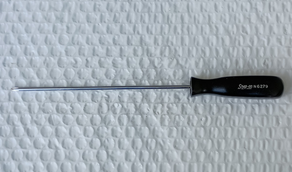 SNAP ON N6279, #1 PHILLIPS SCREWDRIVER, 9" LONG.