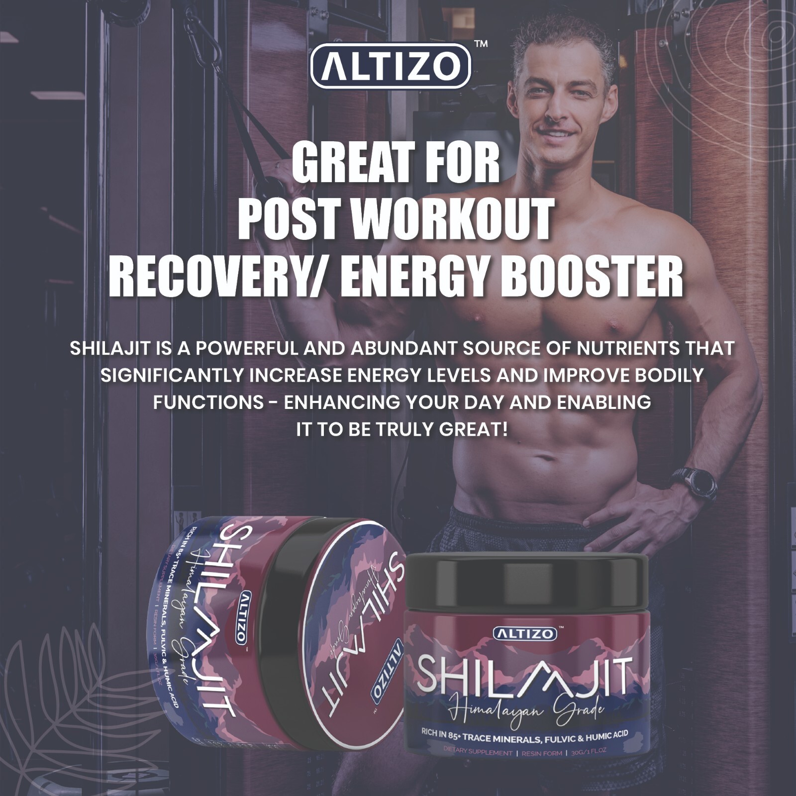 Pure 100% Himalayan Shilajit Resin, Organic, Extremely Potent, Fulvic Acid, 30g