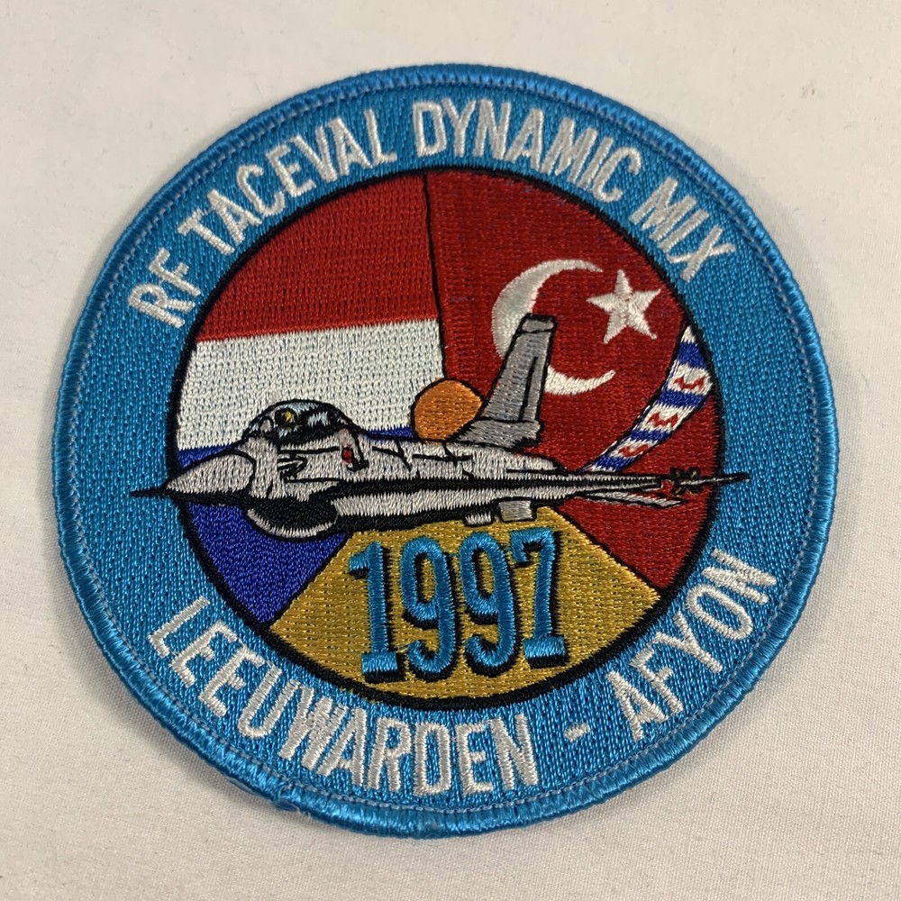 NATO RF TACEVAL Dynamic Mix 1997 Leeuwarden - Afyon Patch