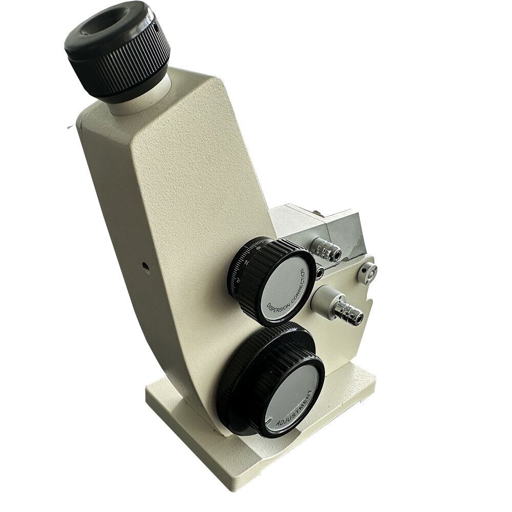 Abbe Refractometer Monocular Abbe Refractometer with 1.3000-1.7000nD 0-95% Bri