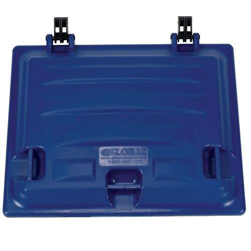Global Industrial Bulk Container Lid Plastic Blue