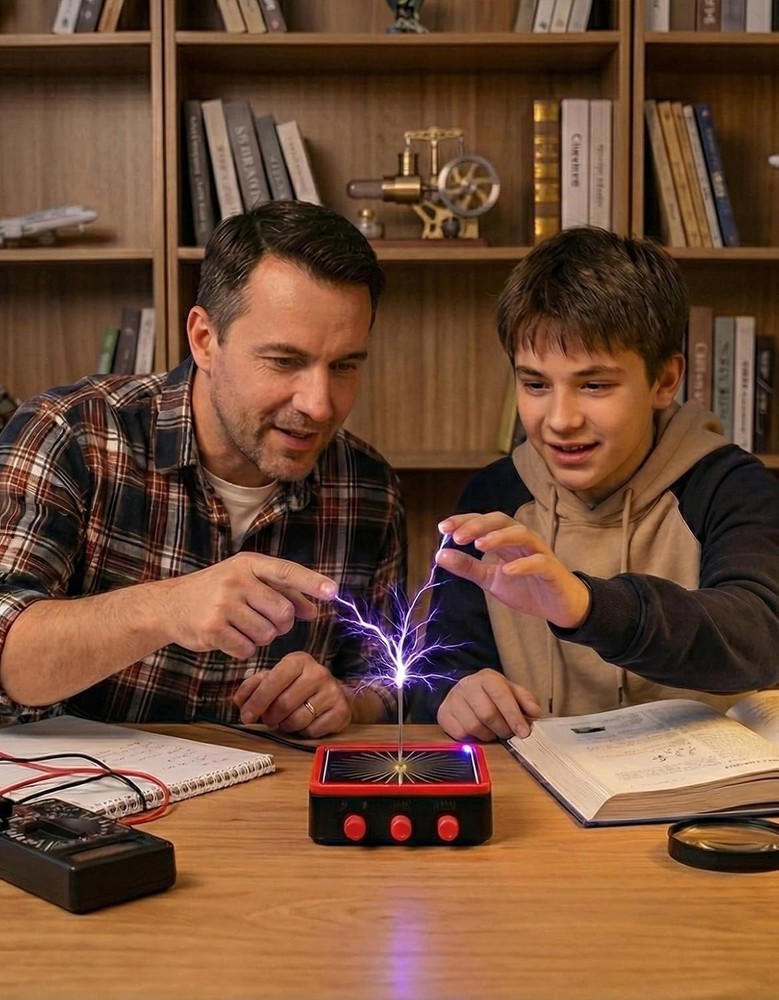 TC10MINI Bluetooth Music Tesla Coil 10cm Arc Desktop Model