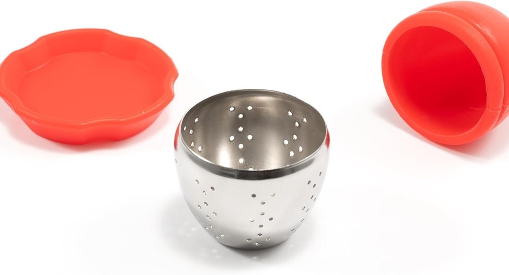 Rust-Resistant 1.5-Inch Leaf-Shaped Tea Infuser - Dishwasher Safe and Stylish