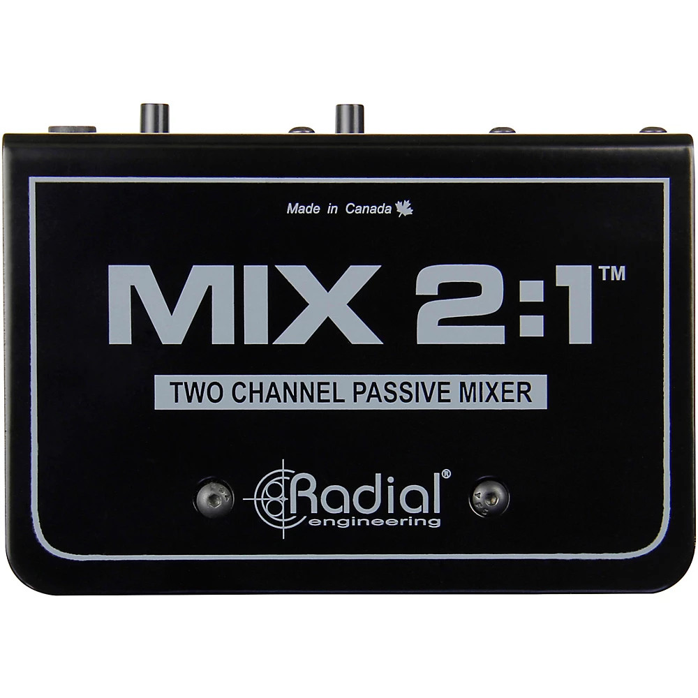 Radial Engineering MIX 2:1 Two Channel Audio Combiner & Mixer