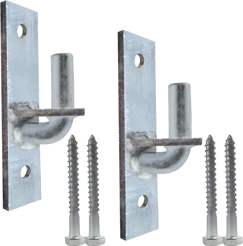 Wall Mount Gate Hinge, Sturdy Fence Gate Hinges Fence Post Chain Link Gate Hinge