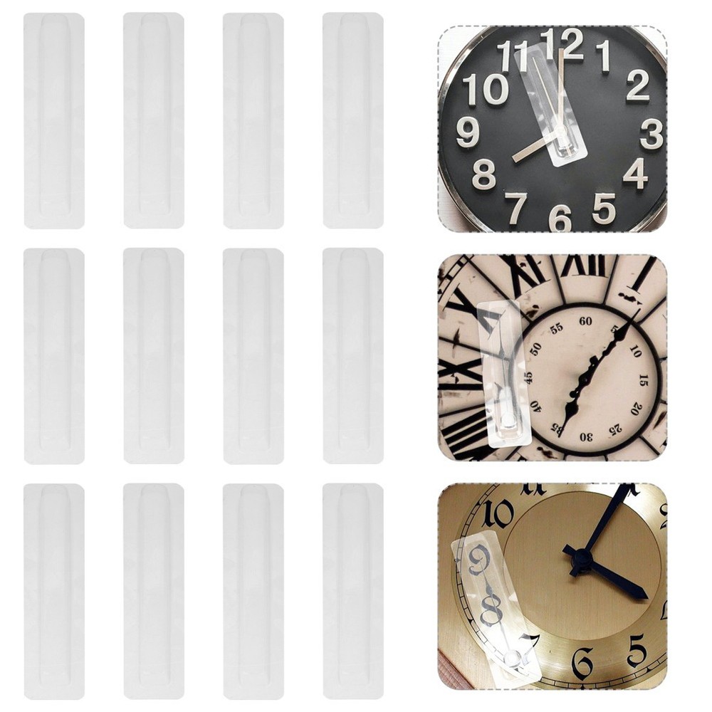 20 Pcs Plastic Protective Shell Clock Pointer Protection Box for Wall Clock