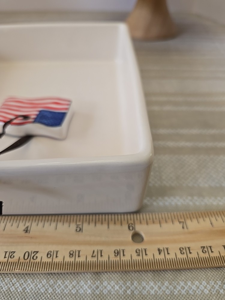 Rae Dunn July 4th 2018 Napkin Holder