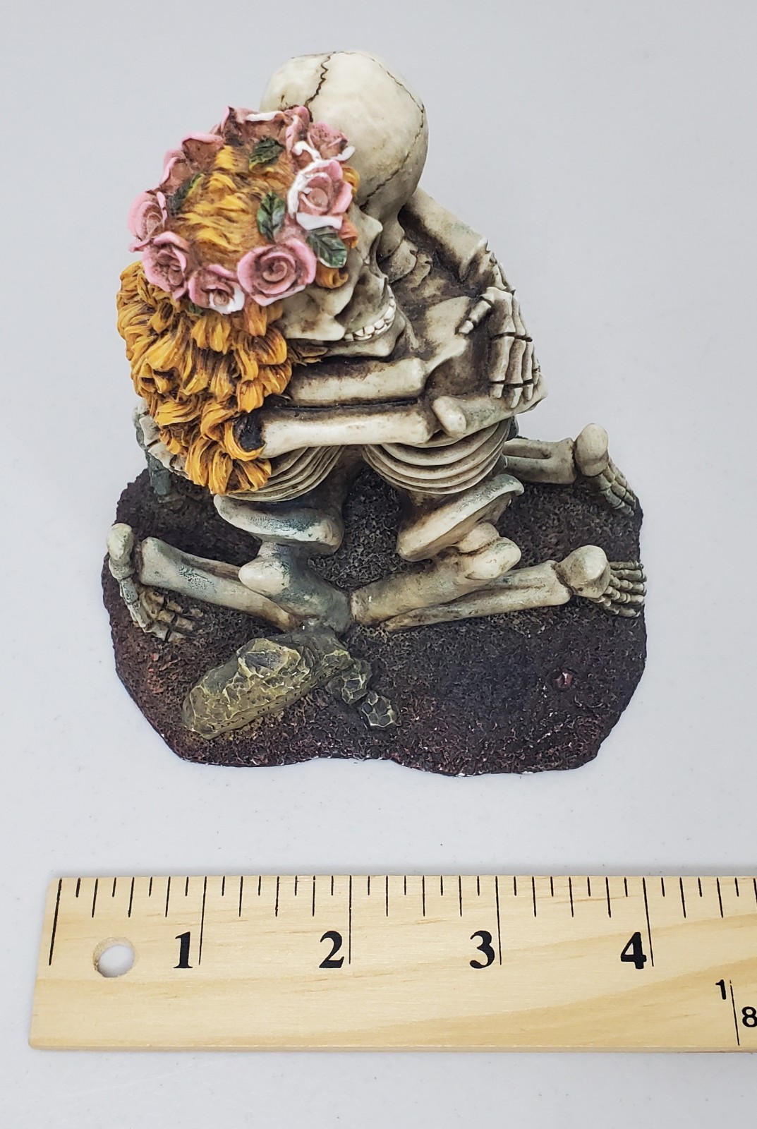 Love Never Dies Skeleton Couple Figurine ~ Dia de los Muertos 💀 Day Of The Dead