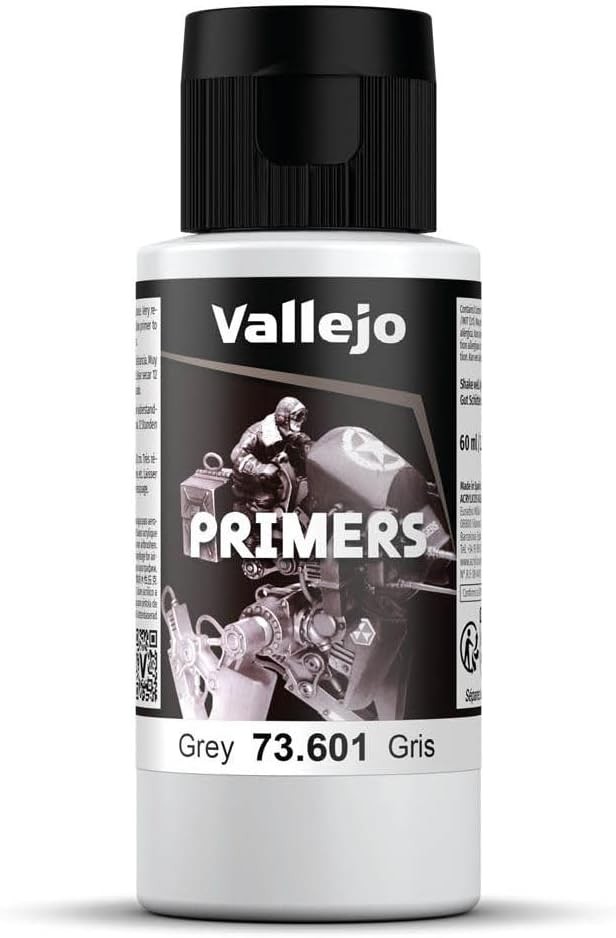 Vallejo Grey Surface Primer Acrylic 60ml Matte