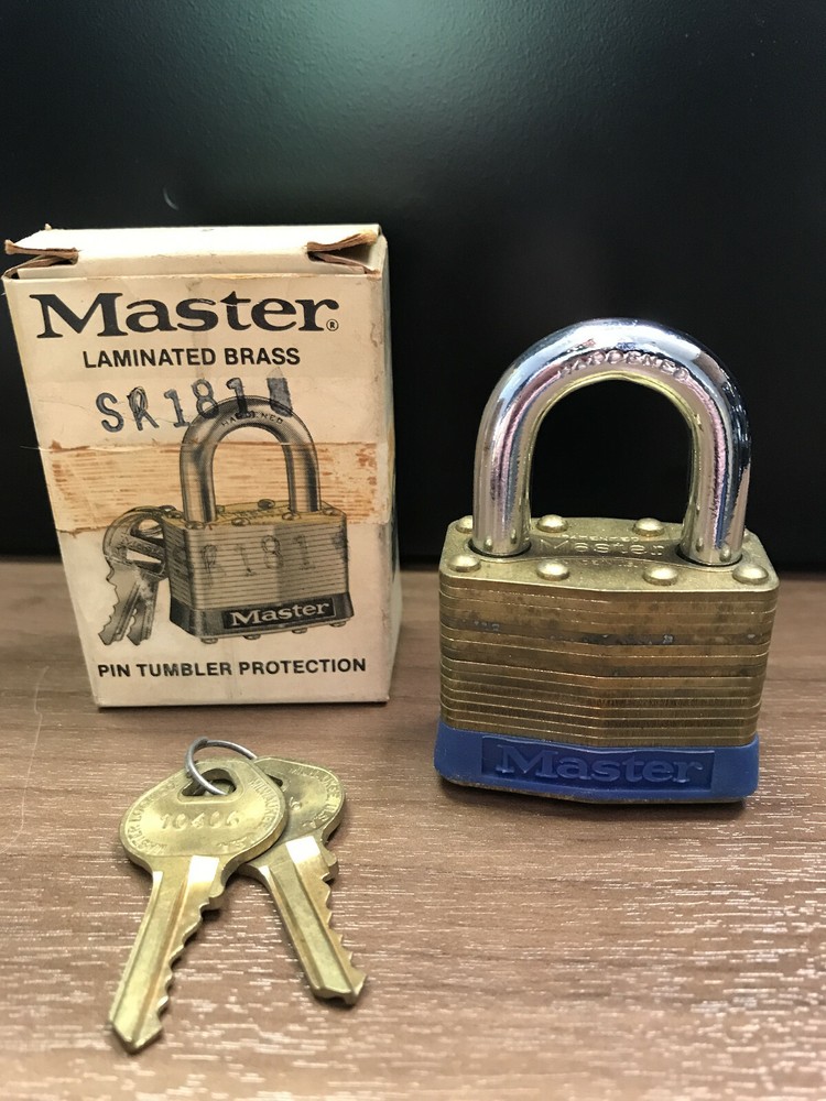 MASTER LOCK #2 MK SR181, KD....NOS!