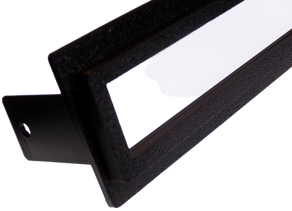 Dash Trim Ring ABS Plastic Plate & Bezel Fits Clarion 74EQ Booster Equalizer EQ