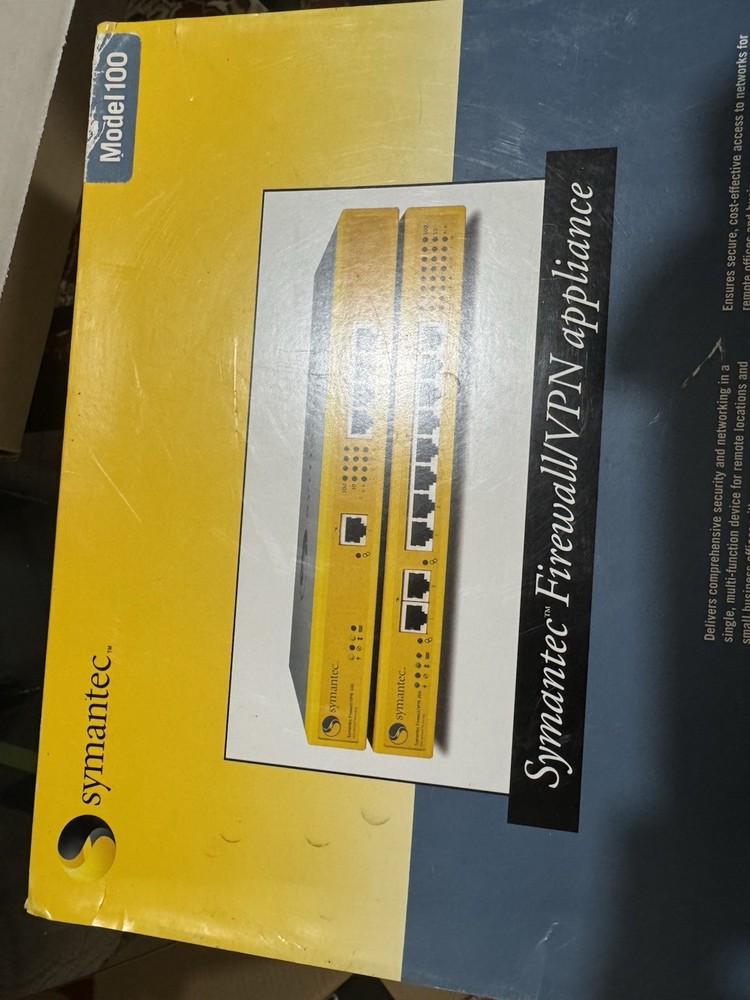 Symantec VPN Appliance Model 100