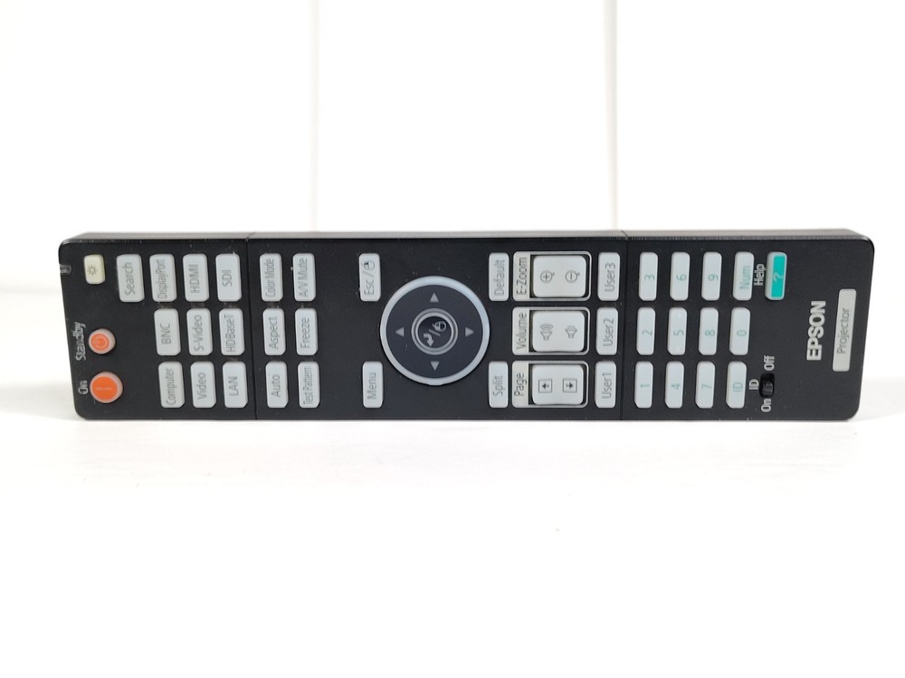 Genuine Epson Projector Remote Control 15827990 - Tested and Working