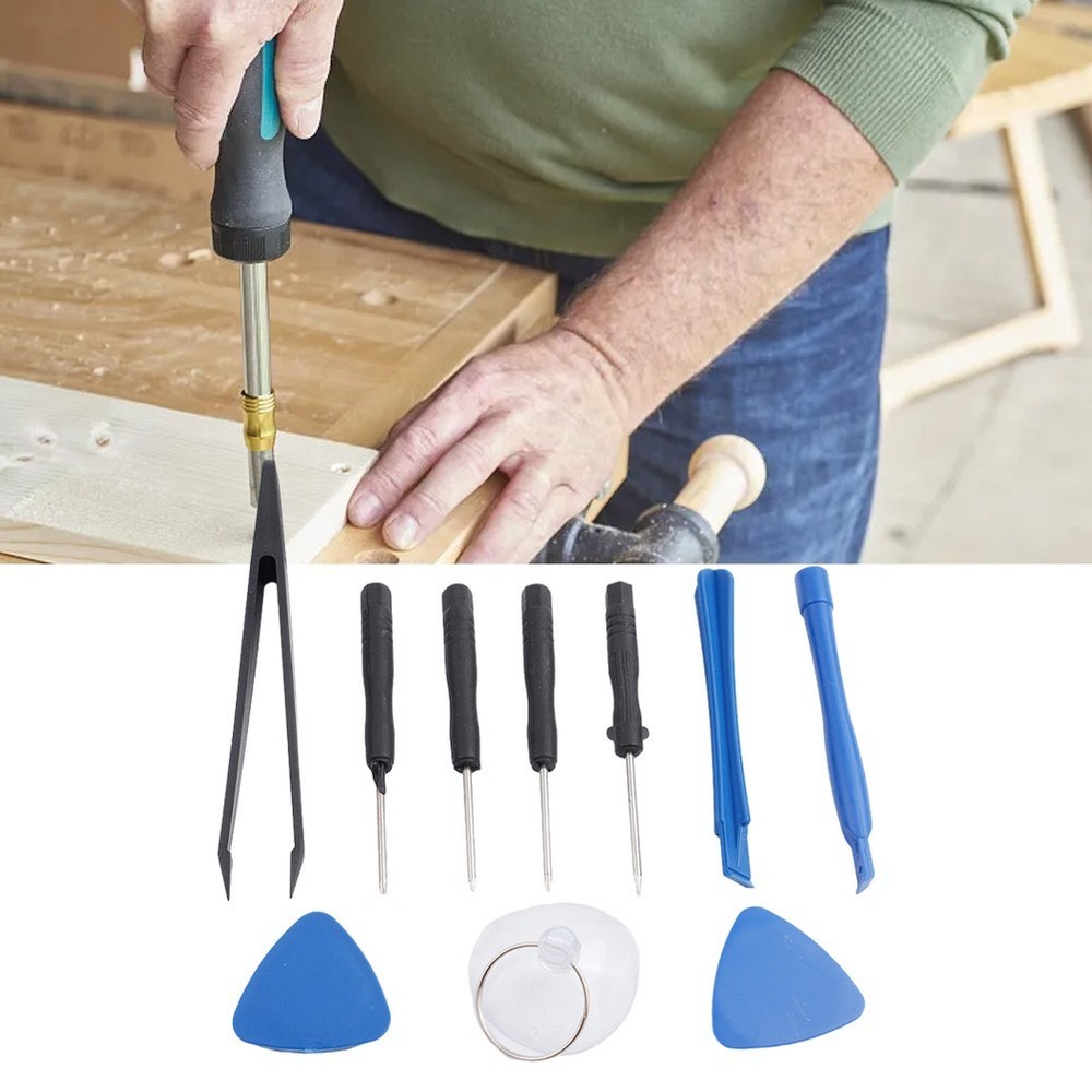 Disassemble Tool Kit Repairing Tools 10pcs/set Pentagonal 0.8 Screwdriver