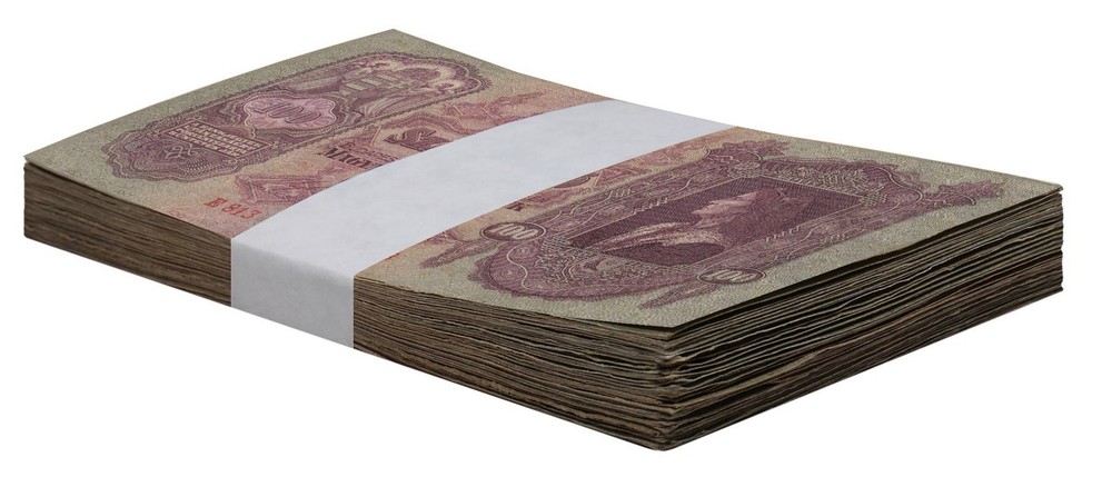 Hungary 100 Pengo, 1930, P-98, Used X 100 PCS Bundle Pack