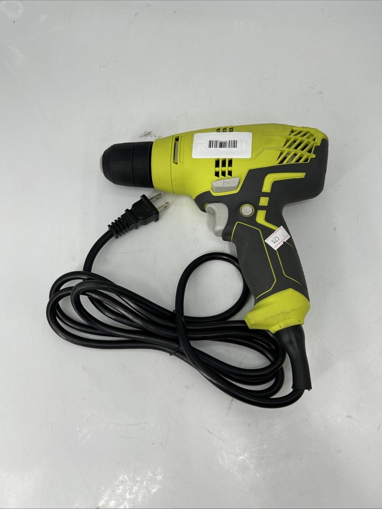 Ryobi D43K 5.5 Amp Corded 3/8 in. Variable Speed Compact Drill/ A34