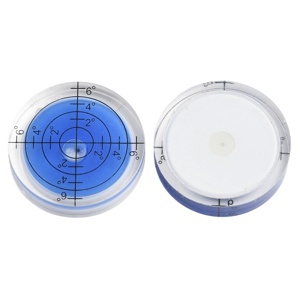 Bubble Level 32mm 3pcs 32mm Degree Mark Highly Translucent Round Circular