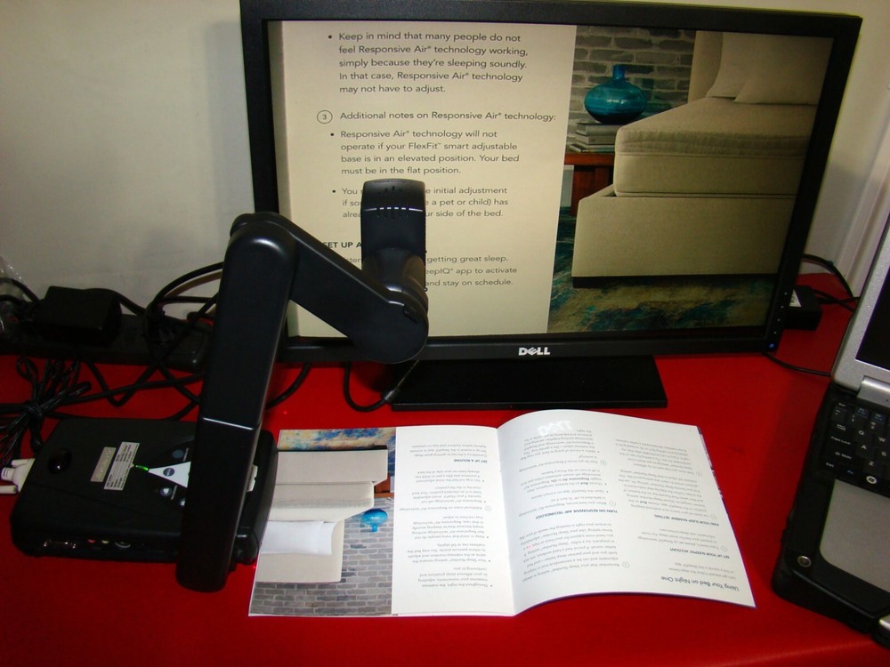 Avermedia Avervision 355AF P0F3 1080P 5M Document Camera Overhead Projector Test