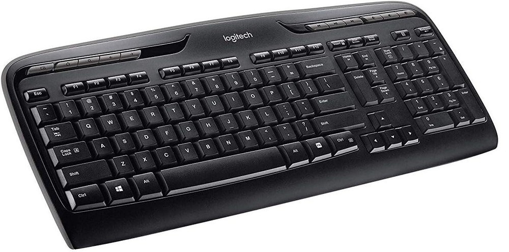Logitech MK335 Wireless Desktop Keyboard and M310 Mouse Combo Receiver Batteries