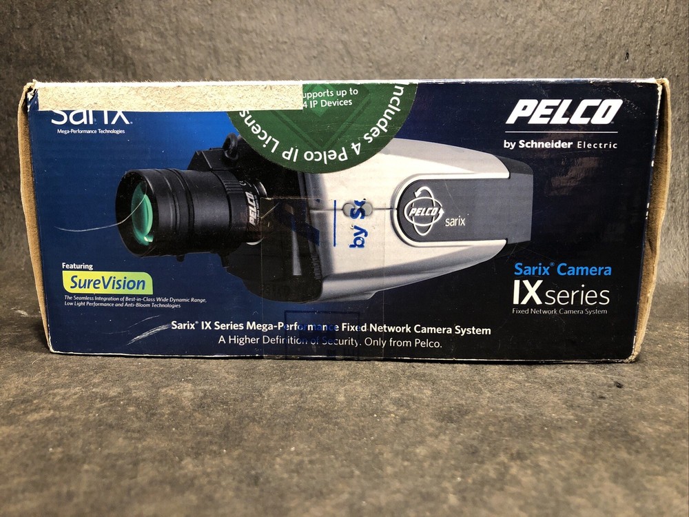 Pelco Sarix IXE10LW, Sarix Camera IX (NO LENS)