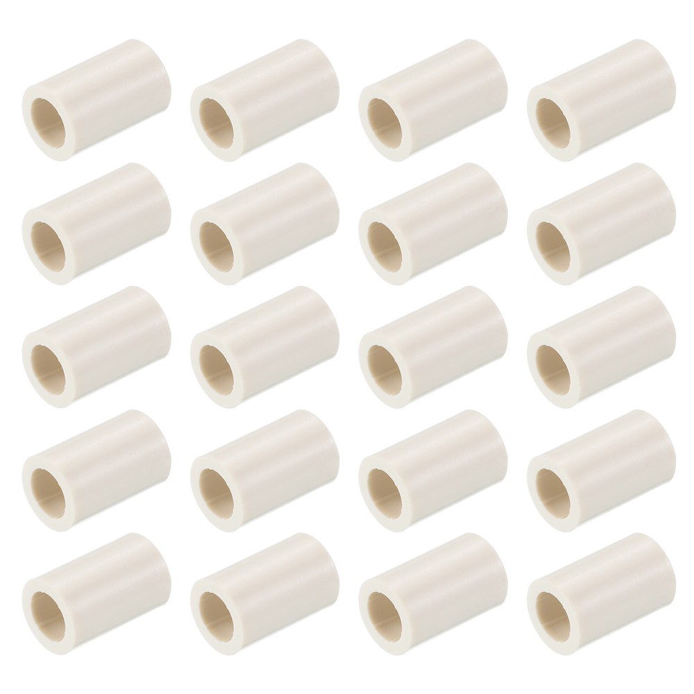 20Pcs 0.8"x12mm Billiard Pool Cue Ferrules Slip on Stick Tip Replacement White