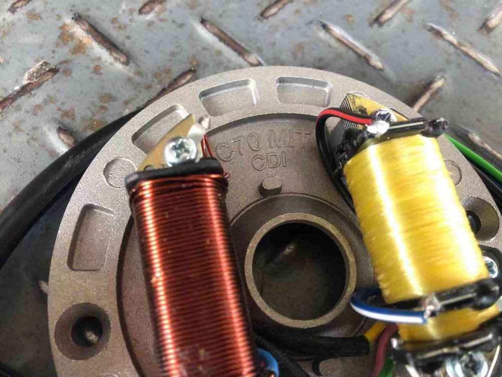 Honda C70 CDI Conversion Kit [Mitsubishi Flywheel] Electronic Ignition