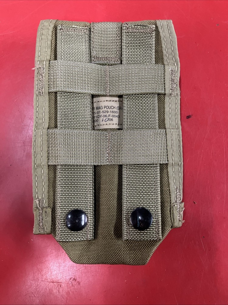 Eagle Industries DMR Double Mag Pouch-Khaki