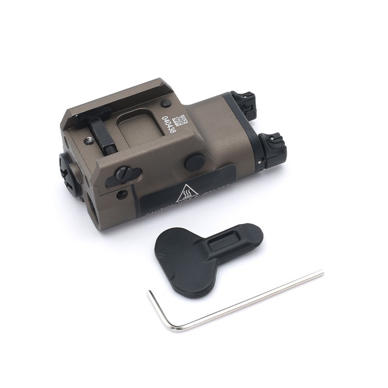 XC2 Ultra-Compact Flashlight Red Laser Pistol Weapon Light Glock Tactical Laser